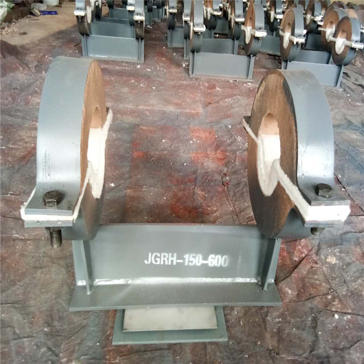 长输热网滑动蛭石隔热管托